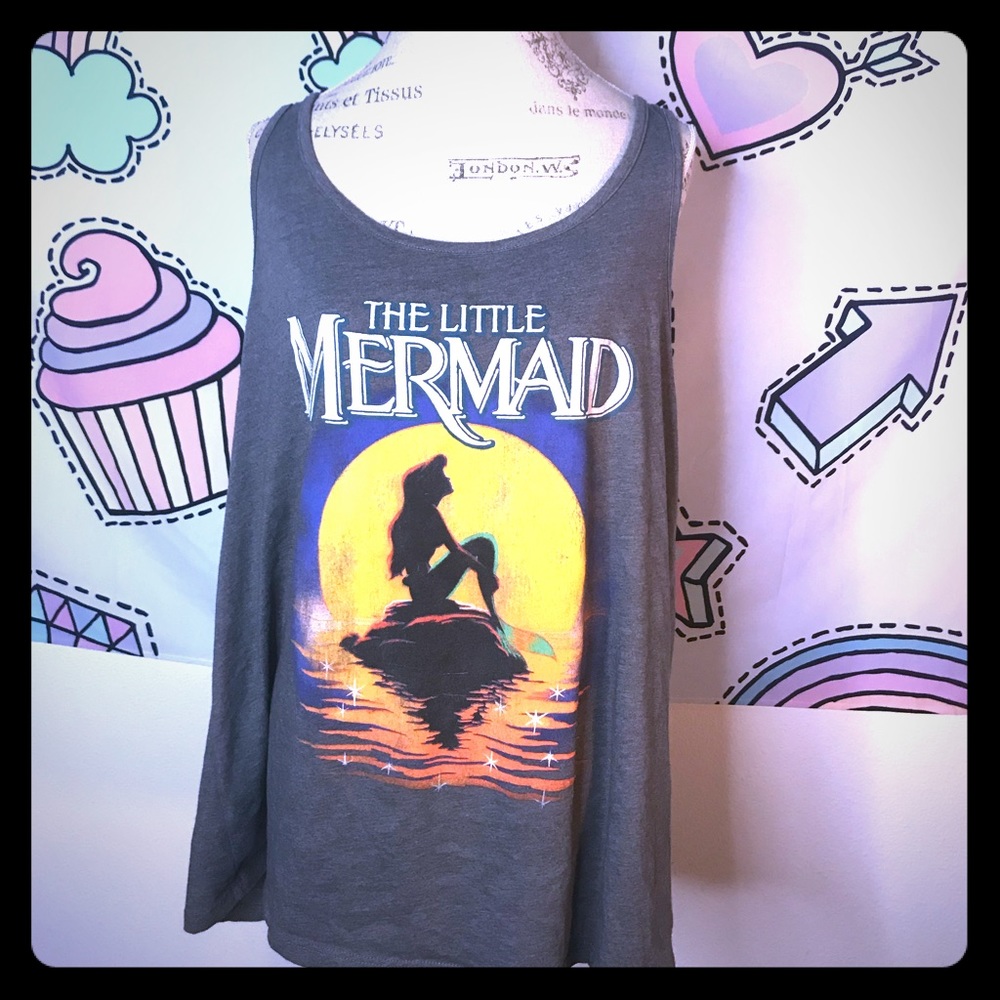 Little Mermaid Disney Tank Top!